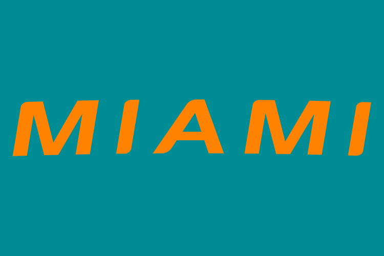 Miami Dolphins 2013-Pres Wordmark Logo t shirts iron on transfers